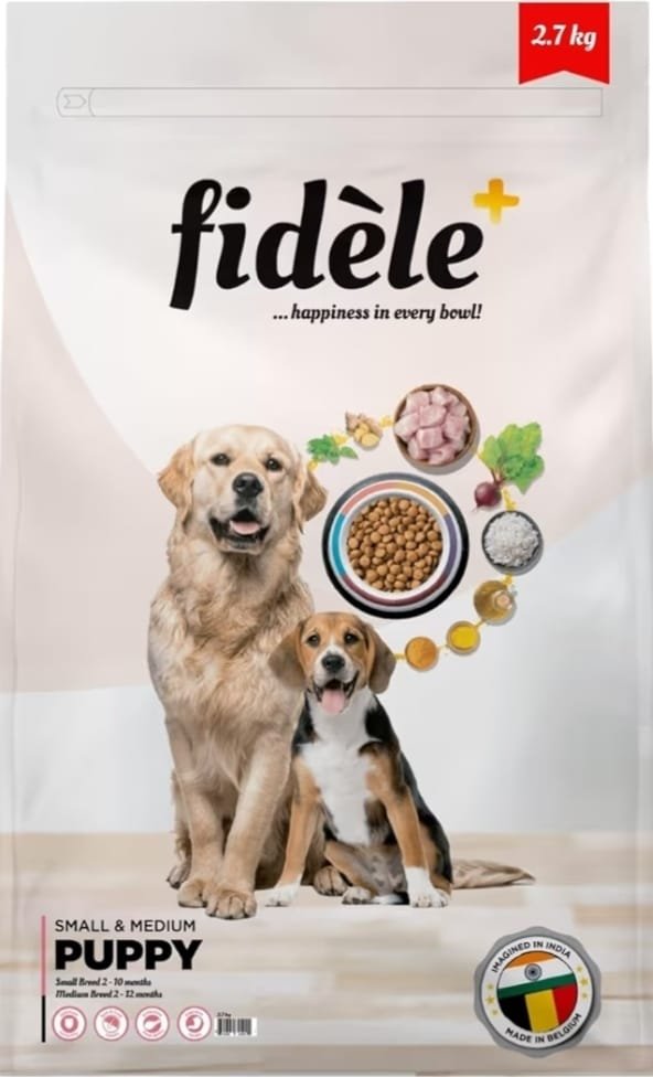 Fidele plus small and medium puppy 2.7kg 