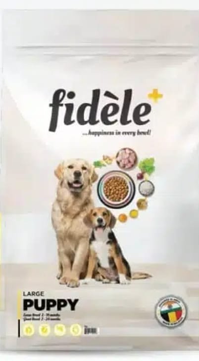 Fidele plus large puppy 18 kg 